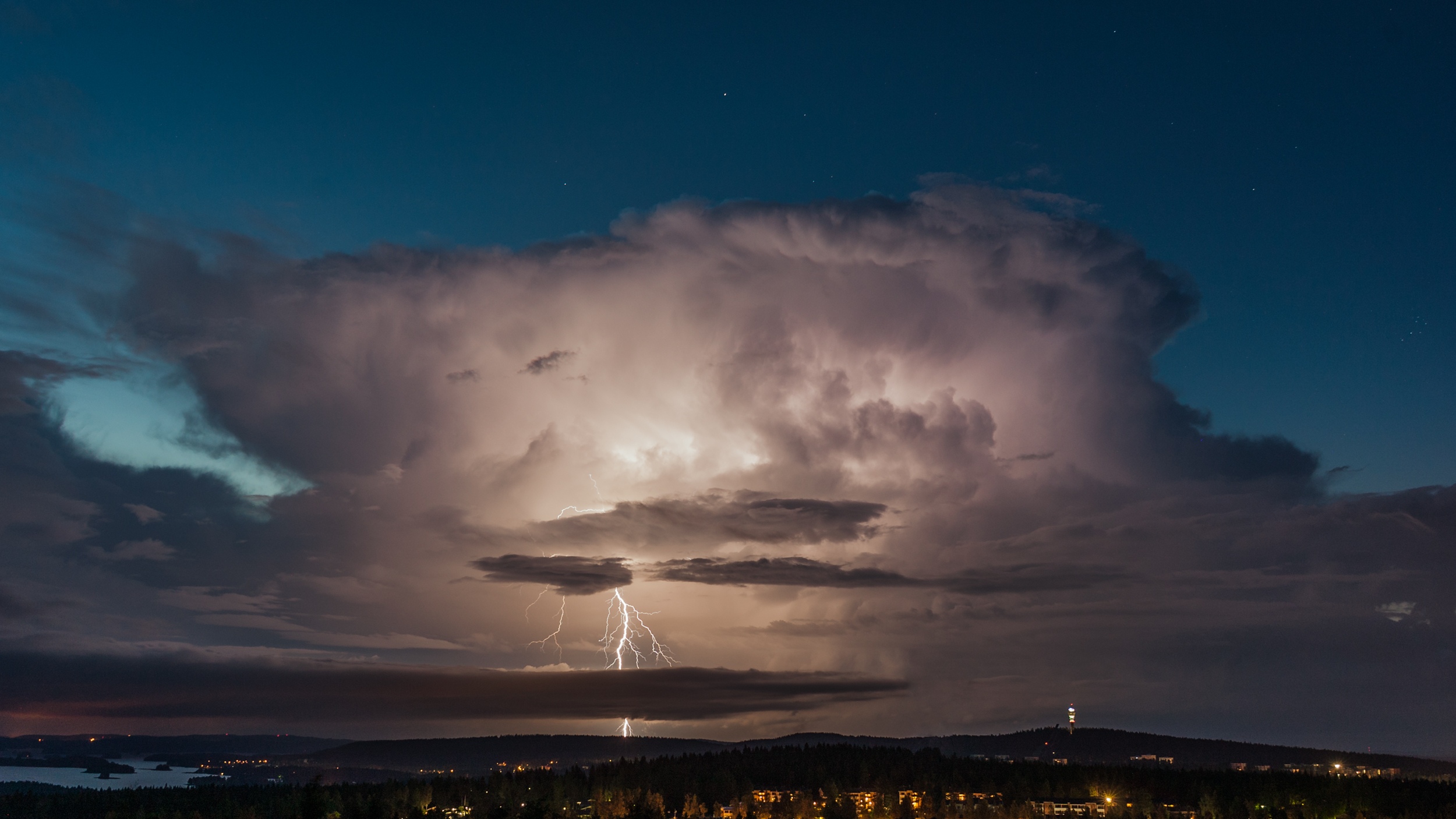 Lighning in Kuopio